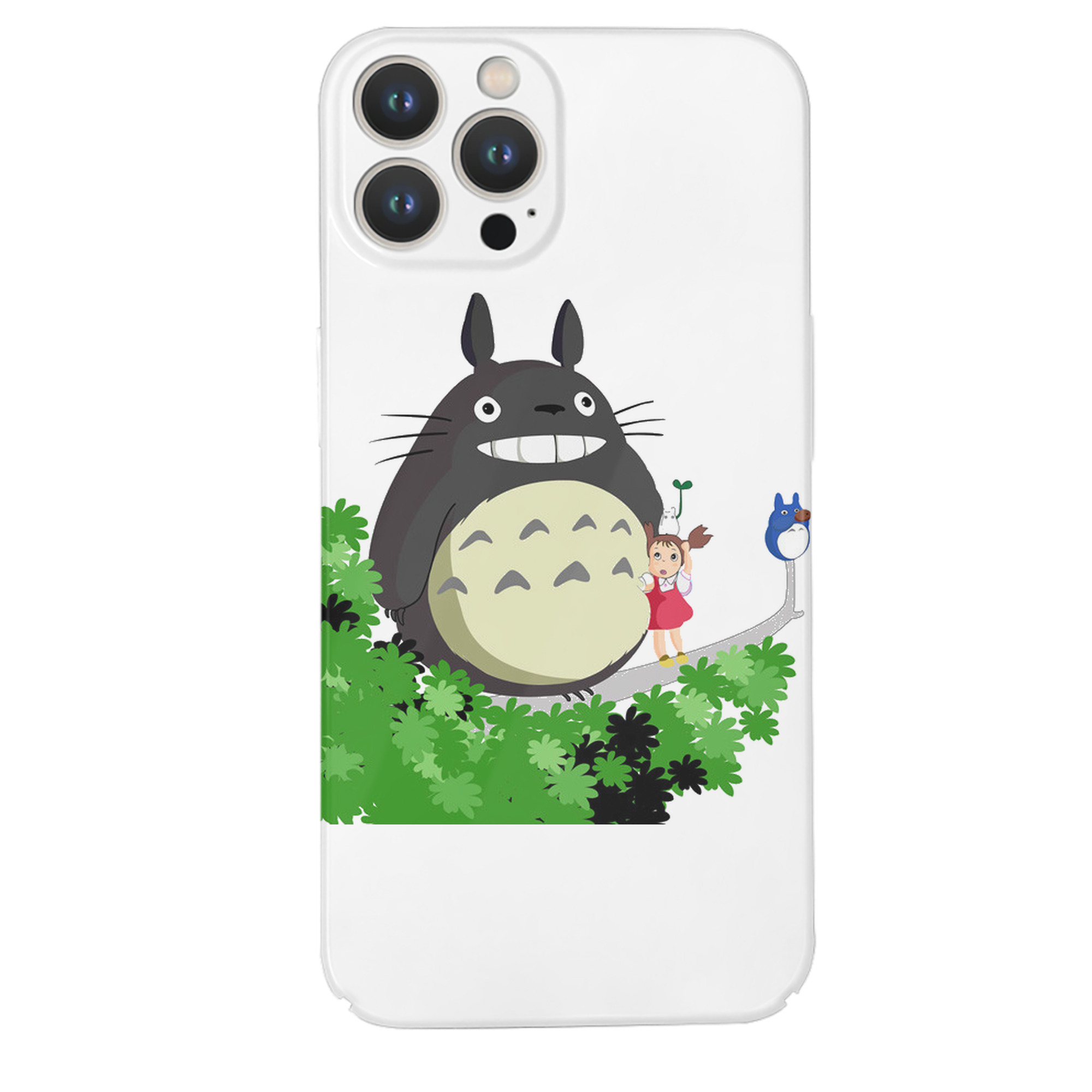 （画像用） となりのトトロ 草壁メイ 草壁サツキ My Neighbor Totoro Satsuki Kusakabe Mei Kusakabe 【iPhone 14シリーズ対応】ハードケース